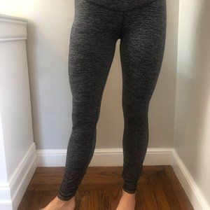 Grey lined leggings